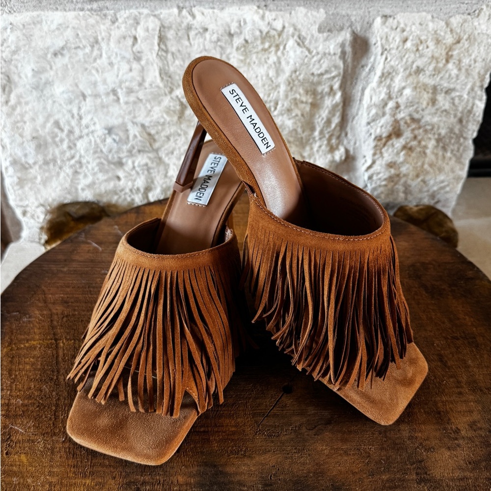 Steve Madden Fringe Heels